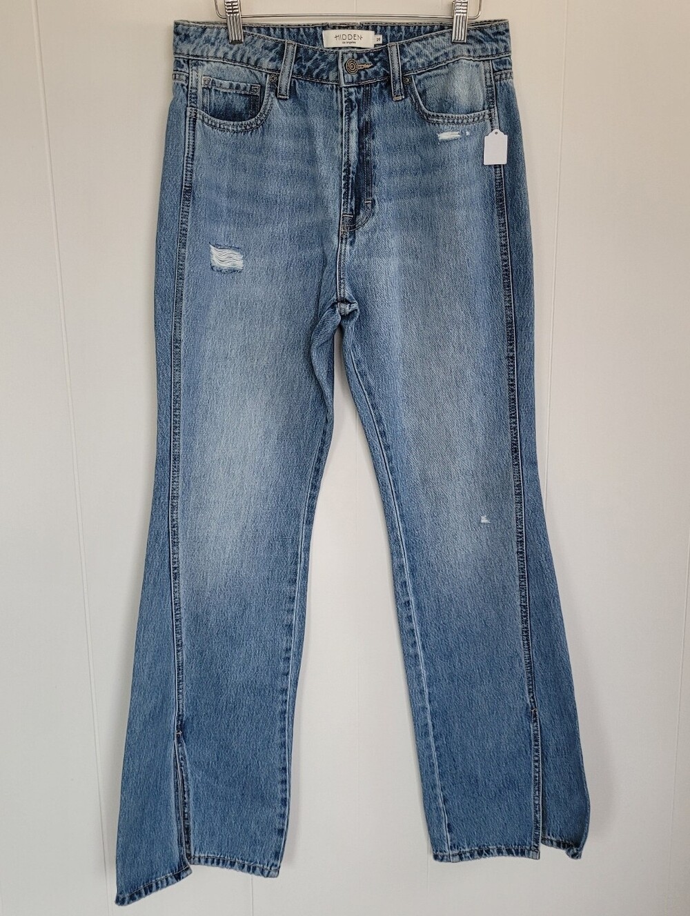Hidden Size 29 Light Wash Flare Jeans